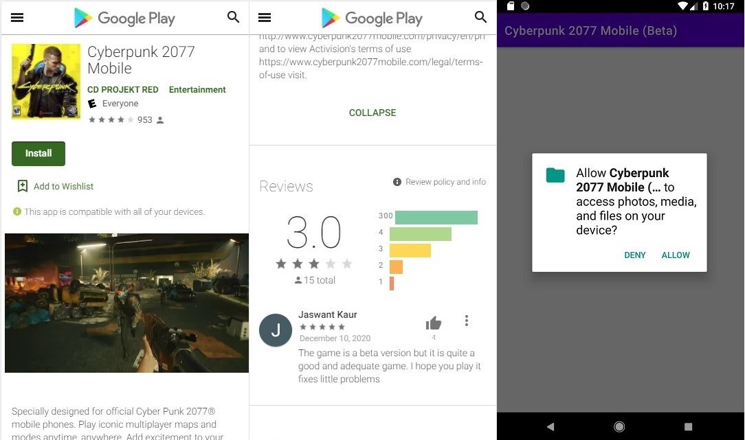 Pozor na mobilní verzi hry Cyberpunk 2077! Jde o falešnou stránku s ransomwarem Pozor na mobilní verzi hry Cyberpunk 2077! Jde o falešnou stránku s ransomwarem