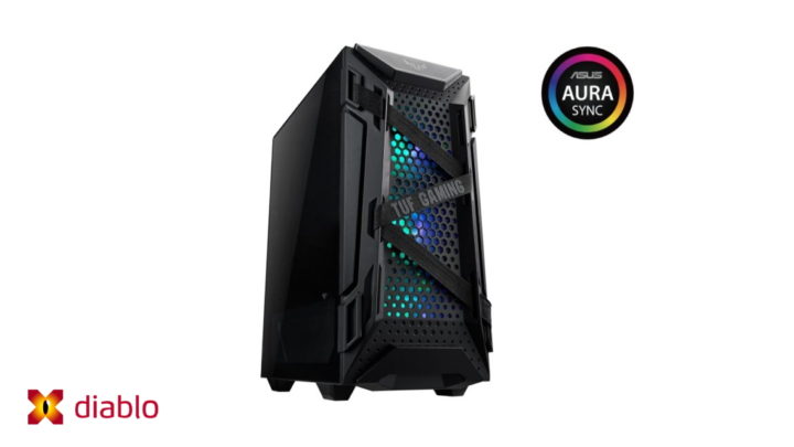 X-DIABLO TUF s grafikou NVIDIA GeForce RTX 3060 12GB