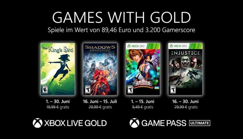 Games with Gold v červnu slibují RPG, hopsačku i komiksové bitky Games with Gold v červnu slibují RPG, hopsačku i komiksové bitky