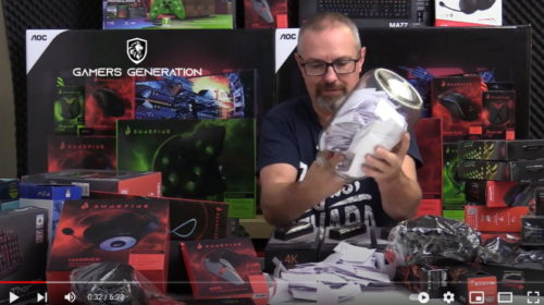 Losování výherců soutěže GAMERS GENERATION CLUBu z veletrhu FOR GAMES 2021
