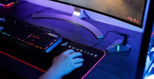 SureFire AXIS Gaming Mouse Bungee Hub game