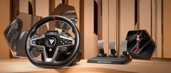 Sada volantu a pedálů pro PC a Xbox Thrustmaster T248 Sada volantu a pedálů pro PC a Xbox Thrustmaster T248